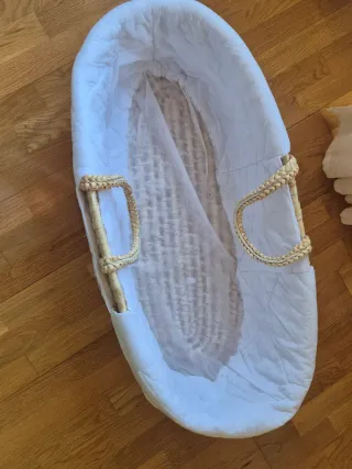 Cuco/Moisés Bebé reborn, New born, recién nacido