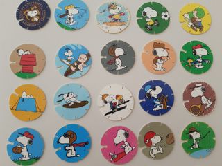 Lote Tazos Snoopy
