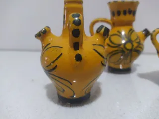 Lote Cerámica España 70s: Botijos y Piezas