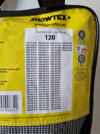 Fundas textiles para nieve Snowtex+ Cadenas nieve