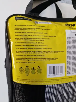 Fundas textiles para nieve Snowtex+ Cadenas nieve