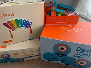Dash & Dot Robots+accesorios+xilofono+lanzadera