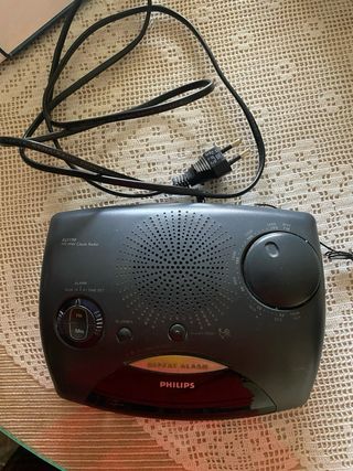 Radio Despertador Philips AJ3180 Negro