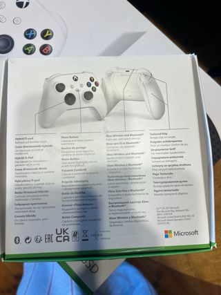 Mando Xbox Blanco Robot White - en su caja