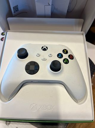 Mando Xbox Blanco Robot White - en su caja