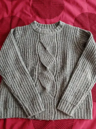 Jersey Mango Punto Trenzado Talla L