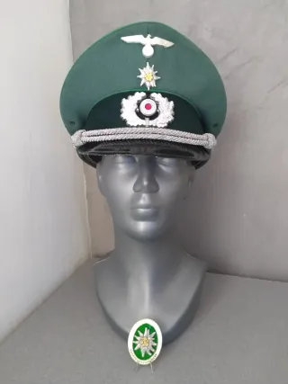 Gorra de plato militar