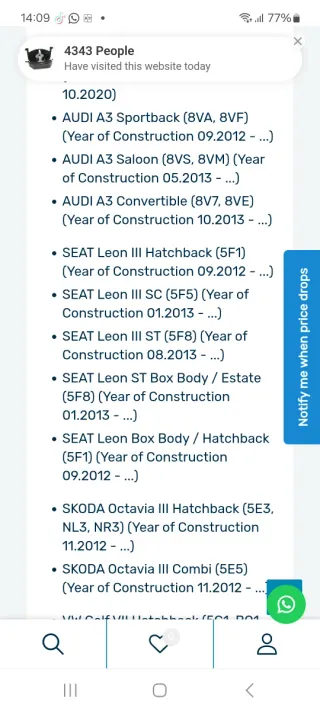 Pastiglie Freno Valeo Anteriore 601426 4 pz.