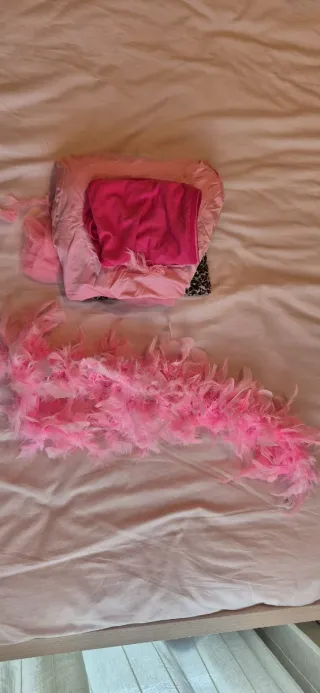 Bailarina putera rosa y leopardo