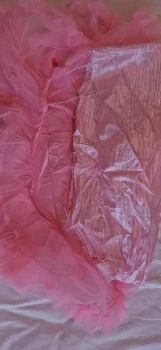 Bailarina putera rosa y leopardo