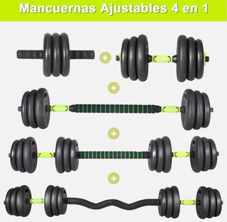 Kit Mancuernas Ajustables 40 kg