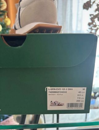 Botines Lacoste Beige/Blanco Nuevos