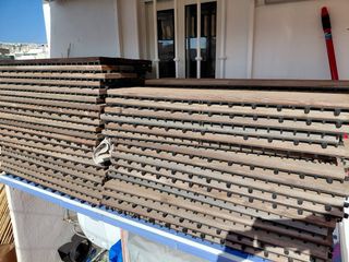 Suelo de madera para terraza