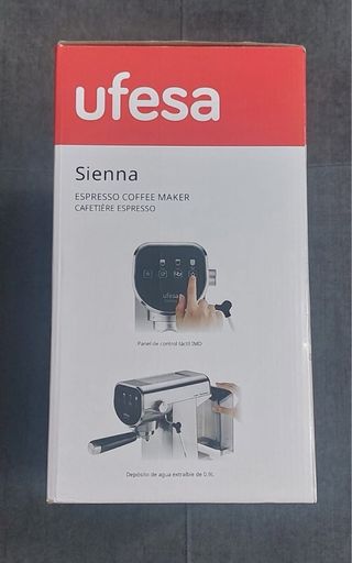 Cafetera Ufesa Espresso Sienna Nueva