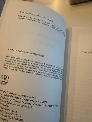 Más oscuro que la noche [AdN] (Spanish Edition)