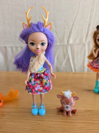 Colección Enchantimals Muñecas y Animales