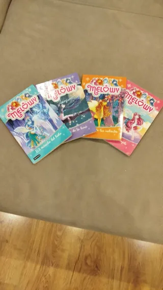 Lote de 4 libros Melowy