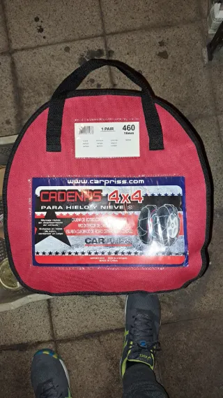 Cadenas para nieve 4x4 carpriss.460 16mm.