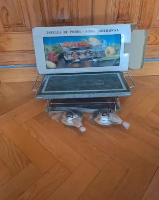 Parrilla de piedra casa