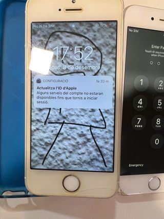 iPhone SE y iPhone 6 Plata