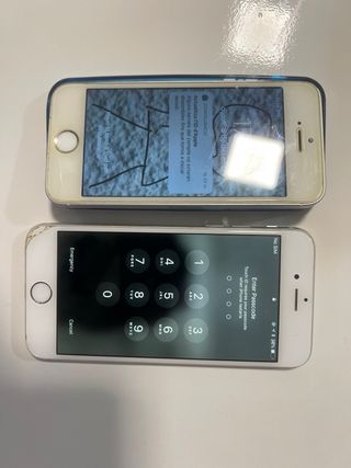 iPhone SE y iPhone 6 Plata