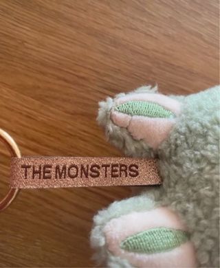 Labubu Peluche Monstruo Verde Beige