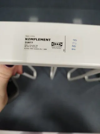 Pantalonero Ikea Blanco