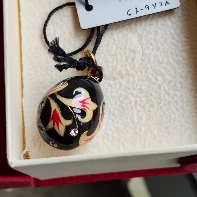 Colgante Huevo Metales Varios Pintado a Mano