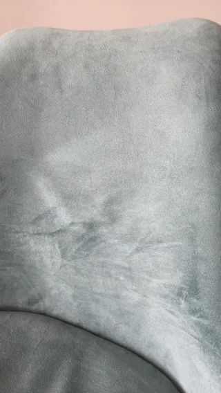 Sillas de terciopelo verde azulado