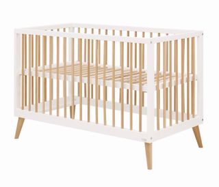 Cuna Bopita Jort 60x120 haya blanco/natural