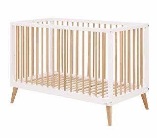 Cuna Bopita Jort 60x120 haya blanco/natural