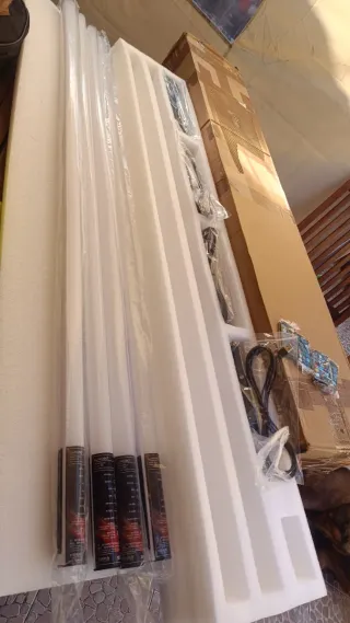 4 Barras LED LUXCEO Portátiles RGB Control Remoto