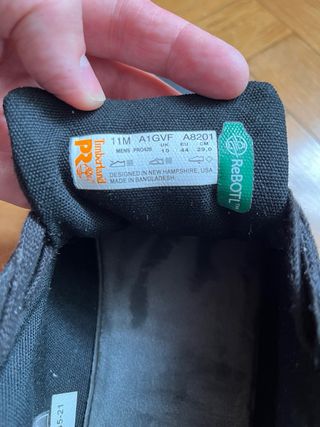 Zapatos de Seguridad Timberland PRO Negros