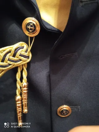 Chaqueta de la marca Tizzas comunión niño piloto