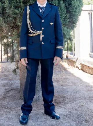 Chaqueta de la marca Tizzas comunión niño piloto