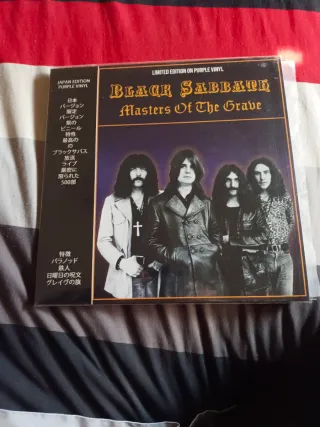 Black Sabbath Live Masters Of The Grave Vinilo