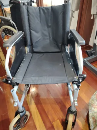 Silla ruedas plegable