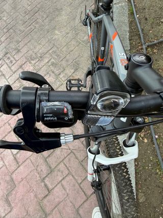 Bicicleta Rockrider Gris