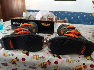 Botas Motocross Niños Thor Nuevas, talla 34