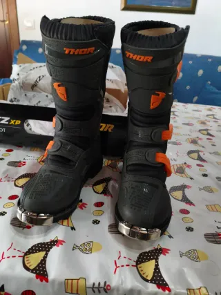 Botas Motocross Niños Thor Nuevas, talla 34