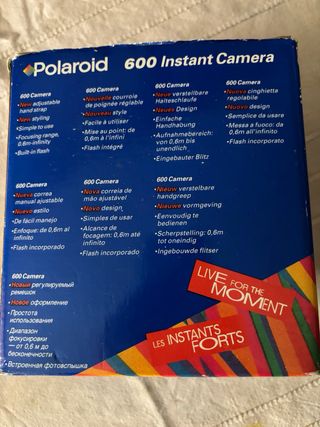 Polaroid 600 Instant Camera 1997