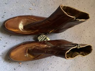 Botines Marttely Piel Marrón Hombre