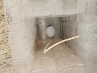 Lámpara de diseño cristal y metal