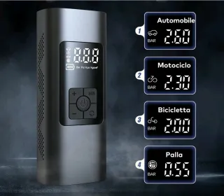 Compressore Gonfiatore Digitale Automatico 150psi