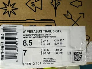 Nike Pegasus Trail 5 GTX Beige/Giallo