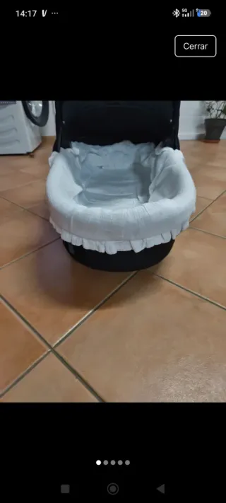 Funda para capazo de bebé