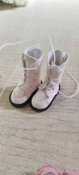 Botas Blythe blancas con cordones