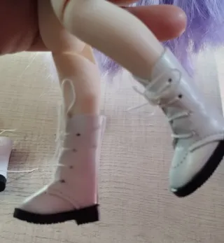 Botas Blythe blancas con cordones