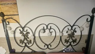 Cabezal Cama Matrimonio Hierro Forjado