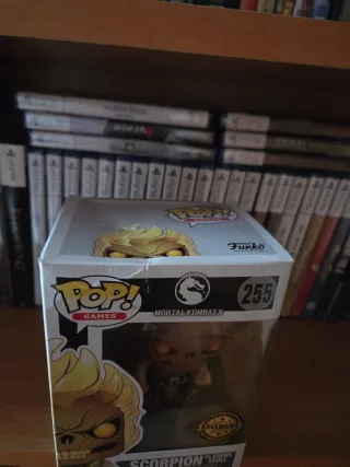Funko Pop Scorpion Flaming Skull 255